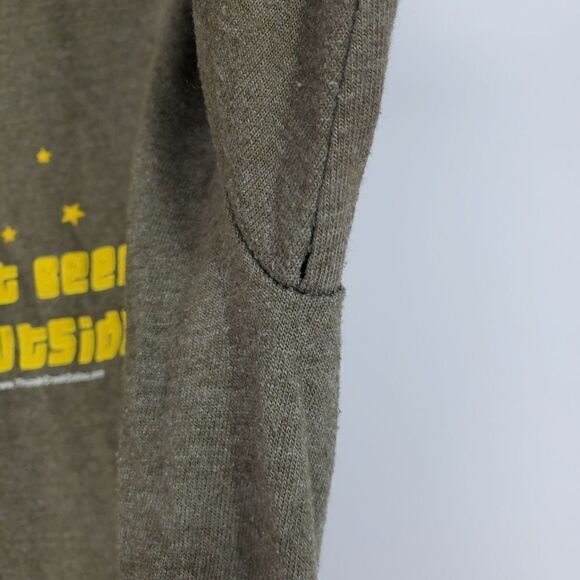 Thunder Creek Army Green Crew Neck Graphic Design T-Shirt With Short Sleeves - Picture 6 of 8